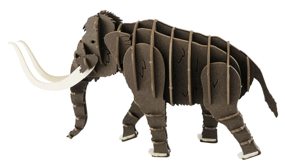 3D-pappersmodell, Mammut - 2