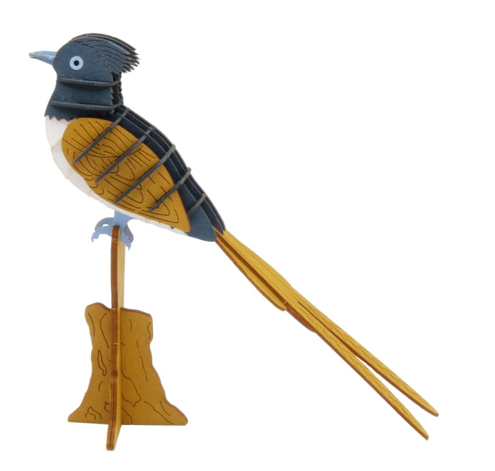 3D-pappersmodell, Paradisfågel - 2