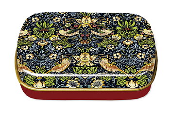 Art-boxes, William Morris, Bordsdisplay med 36 st.