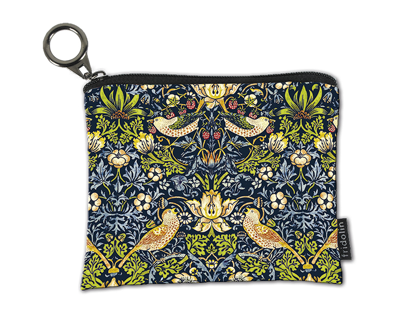 Mini-portmonnäer, William Morris, Bordsdisplay med 24 st. - 2