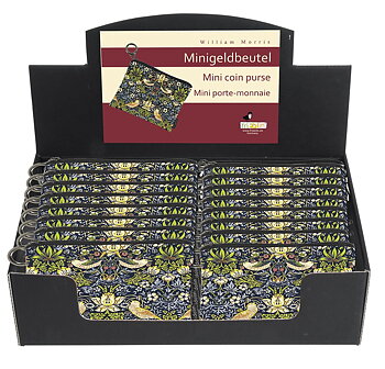 Mini-Punge, William Morris, Borddisplay med 24 stk.