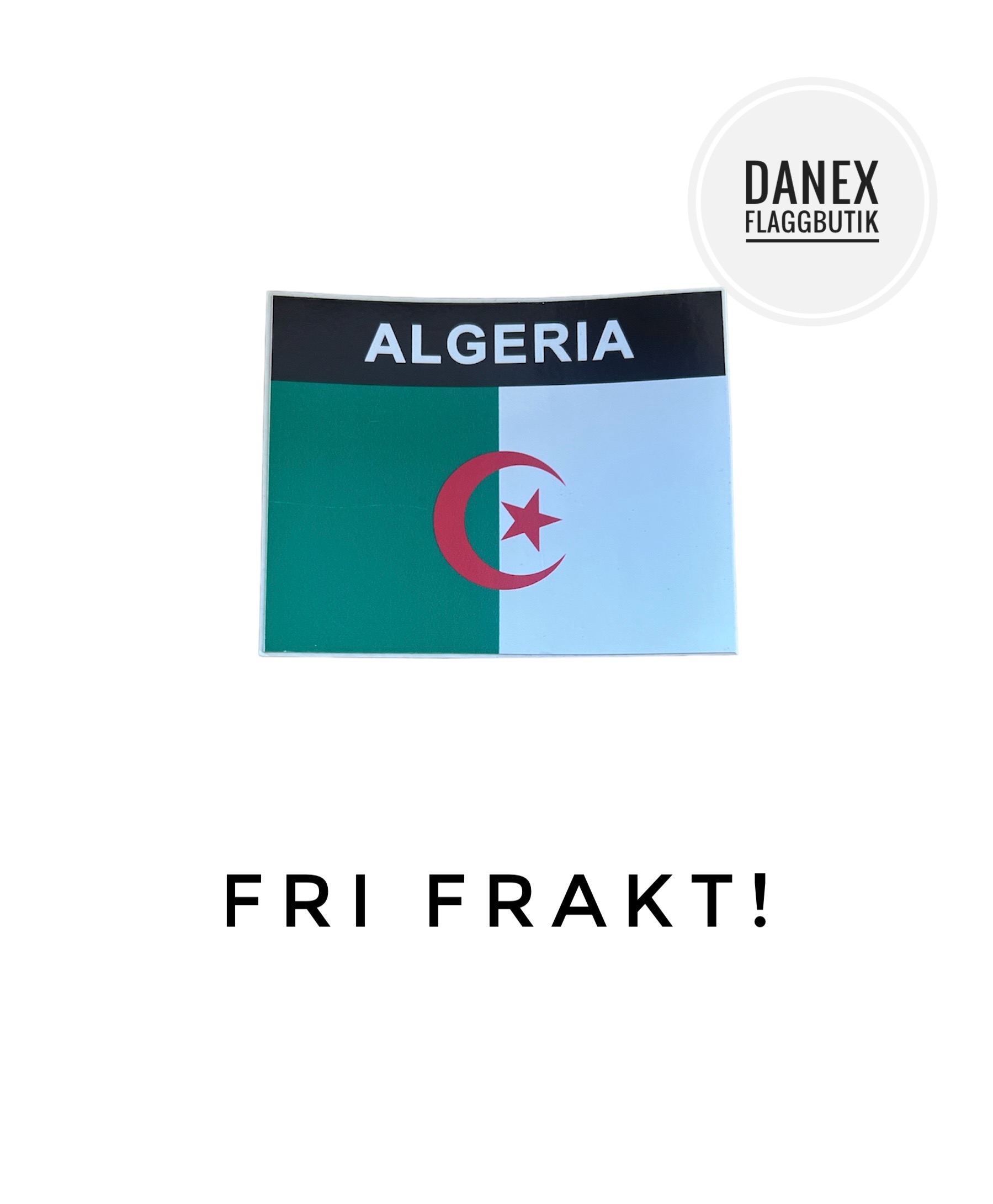 Klisterdekal - Algeriet 