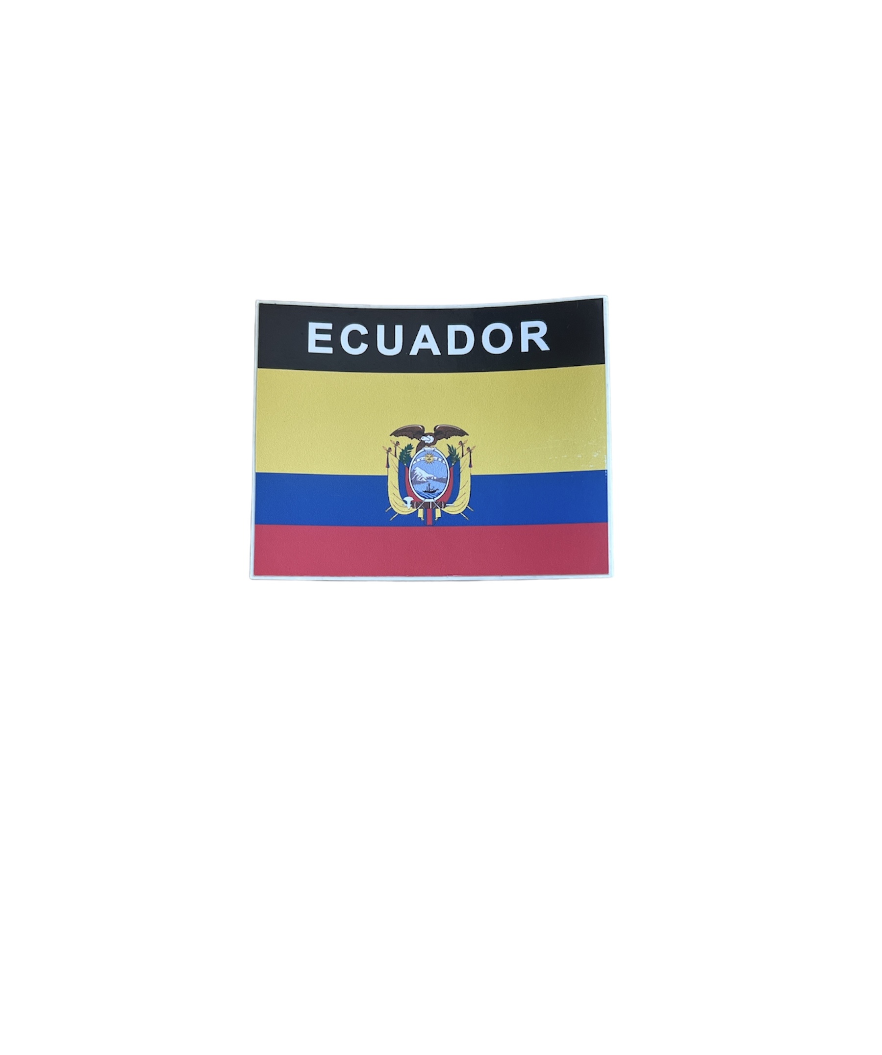 Klisterdekal - Ecuador  
