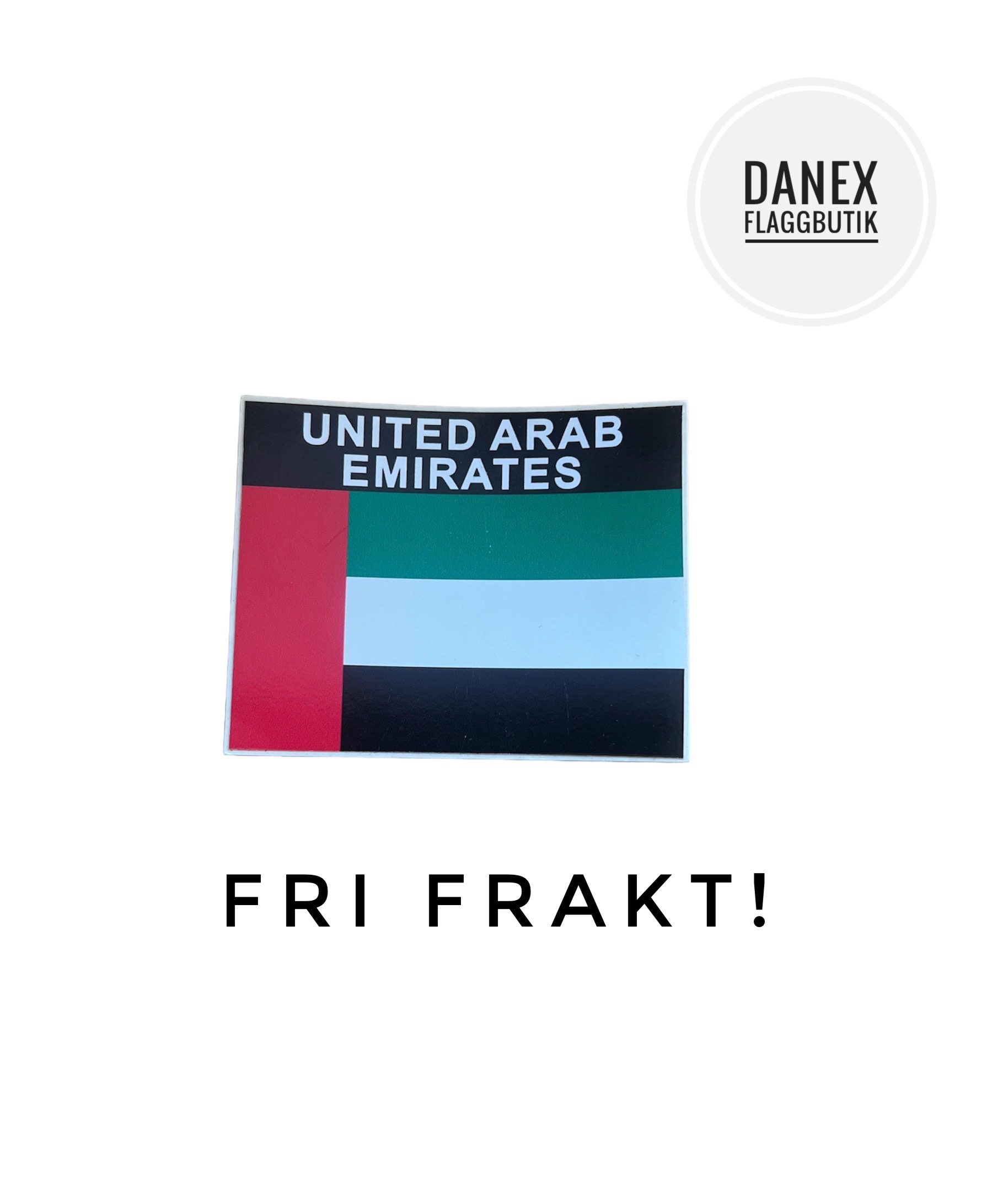 Klisterdekal - Förenade arabemiraten   