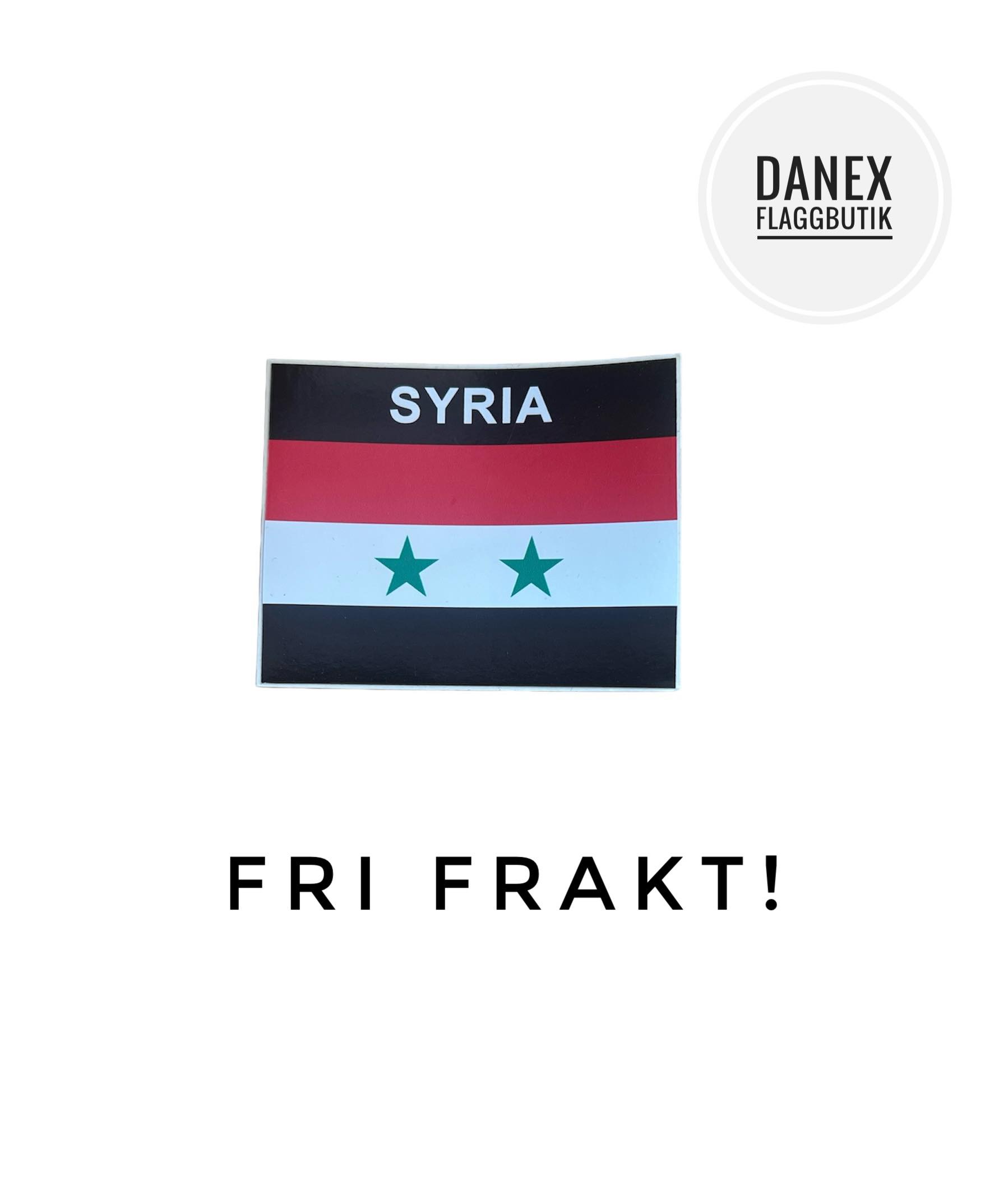 Klisterdekal - Syrien 