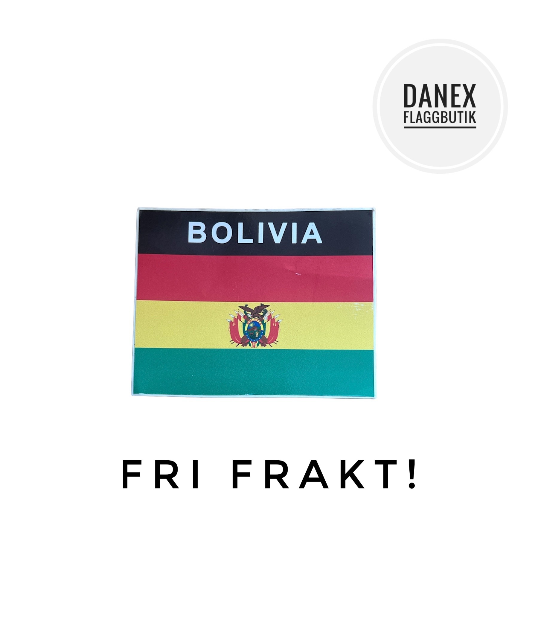 Klisterdekal - Bolivia   