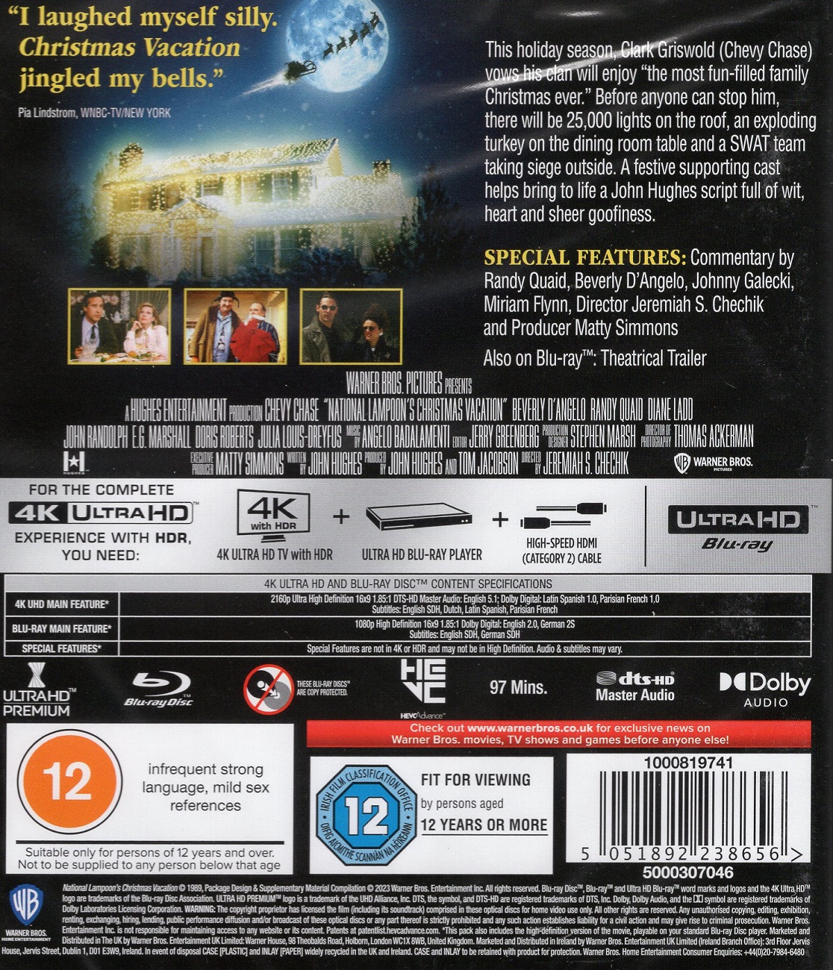 National Lampoon's Christmas Vacation (ej svensk text) (4K Ultra HD + DVD) - 2