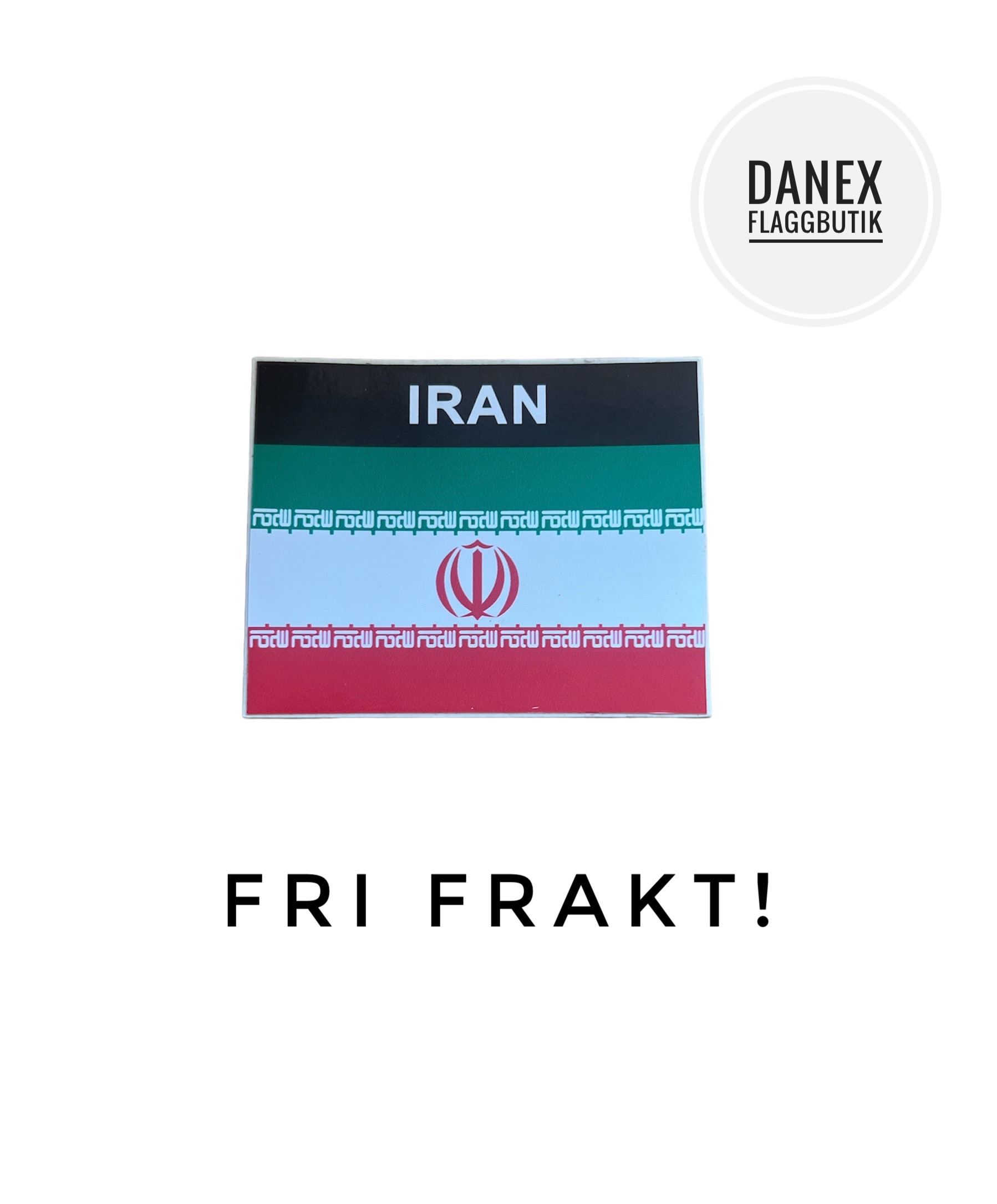 Klisterdekal - Iran    