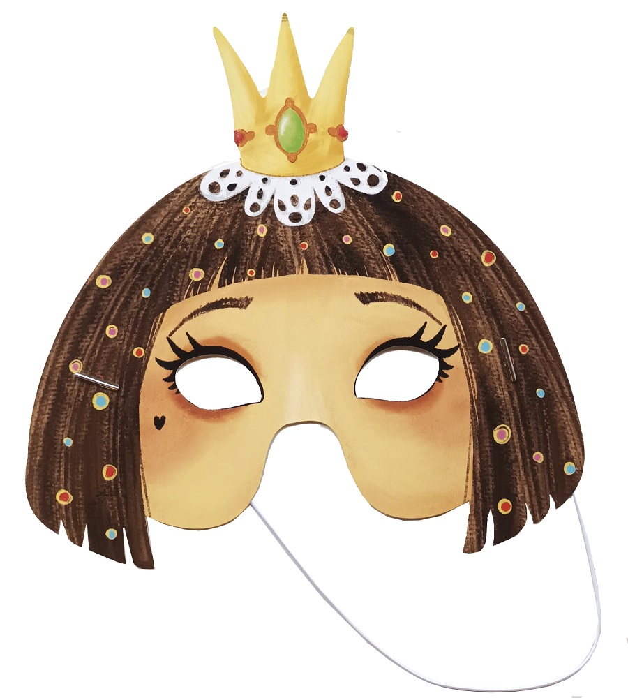 Masker (och skattjakt), Prinsessor, set med 5 st. - 4