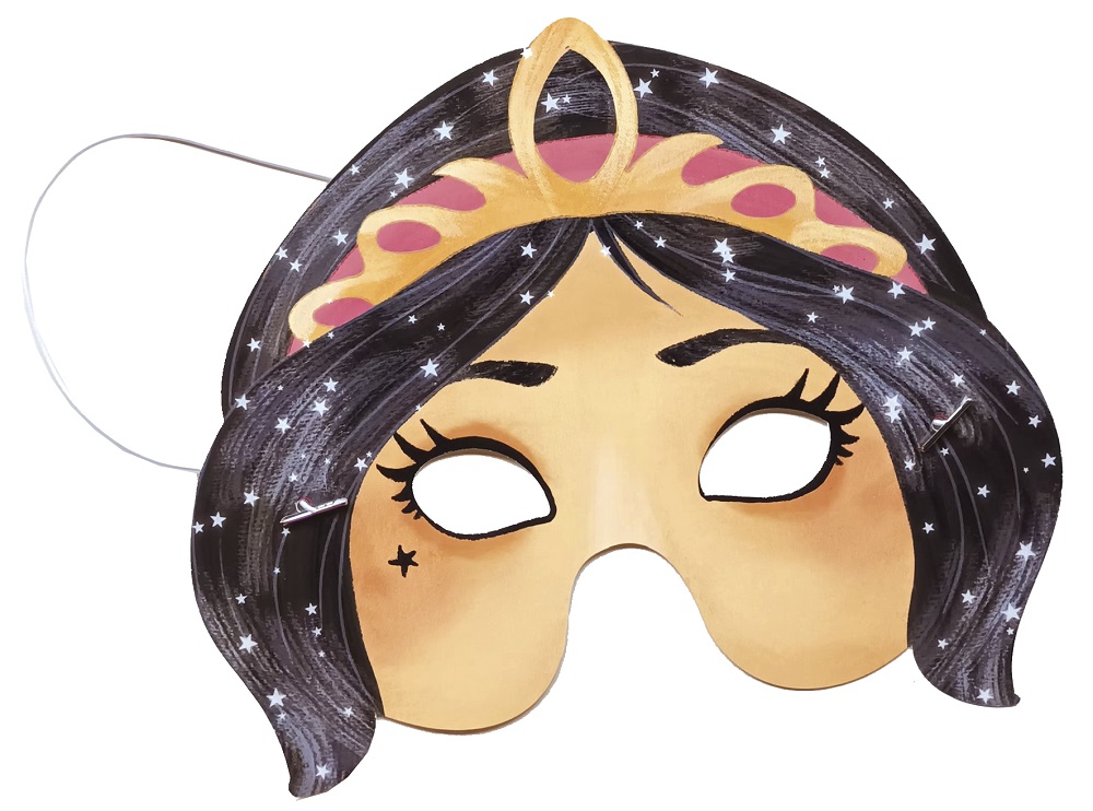 Masker (och skattjakt), Prinsessor, set med 5 st. - 6