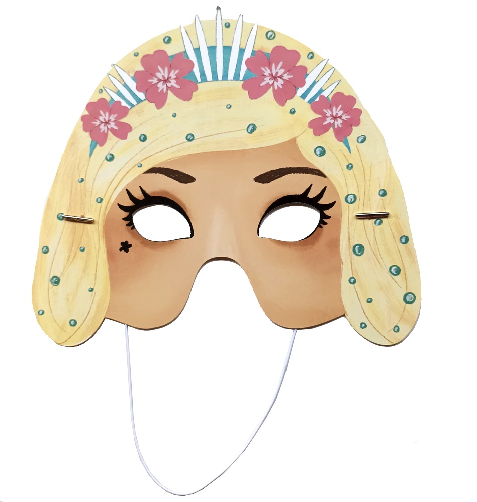 Masker (och skattjakt), Prinsessor, set med 5 st. - 5