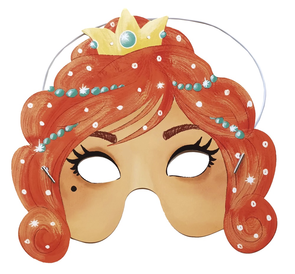 Masker (och skattjakt), Prinsessor, set med 5 st. - 3