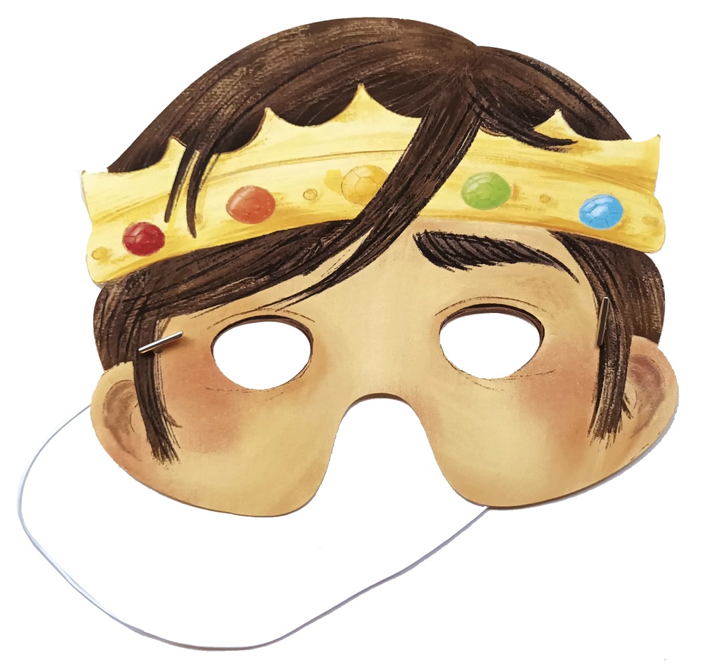 Masker (och skattjakt), Prinsessor, set med 5 st. - 2