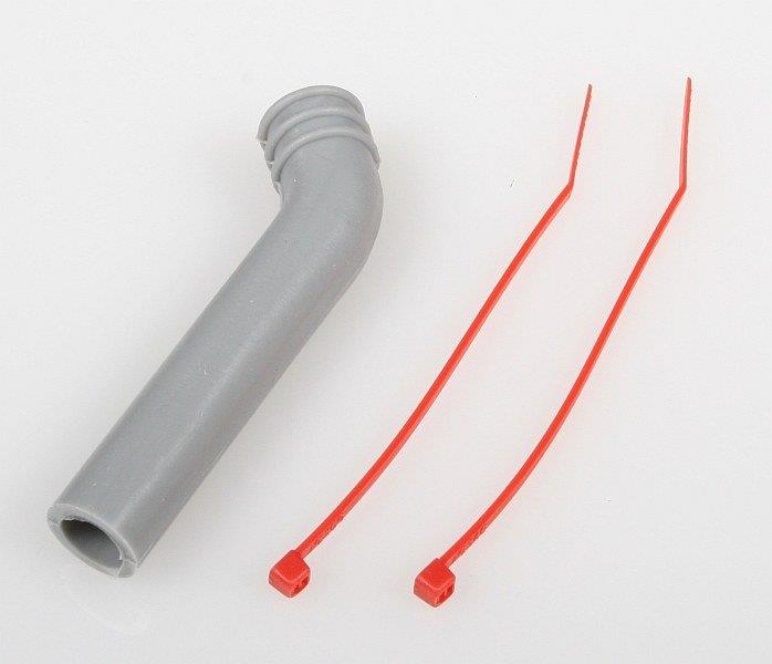 Avgaskrök silikon diam. 10mm