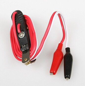 Glöd klämma/klädnypa med kabel