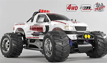 FG Monster Truck WB 535. 4WD. RTR. white body