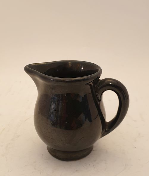 Cream jug black mini