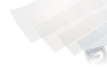 Krympslang bredd 37mm transparent / 1 meter