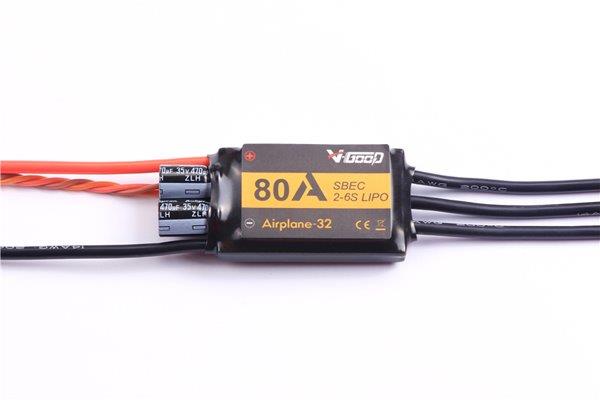 Fartreglage Airplane-32 Series 80A 2-6S 5A BEC