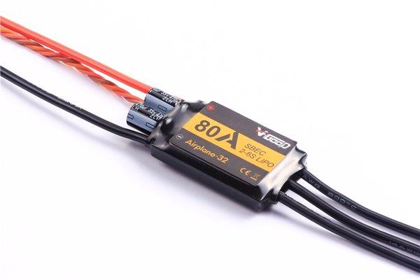Fartreglage Airplane-32 Series 80A 2-6S 5A BEC - 3