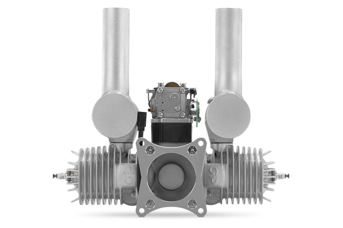 Bensin motor GP engine 123ccm V2 - 4