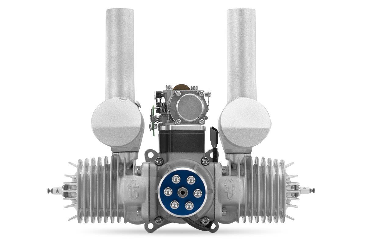 Bensin motor GP engine 123ccm V2 - 2
