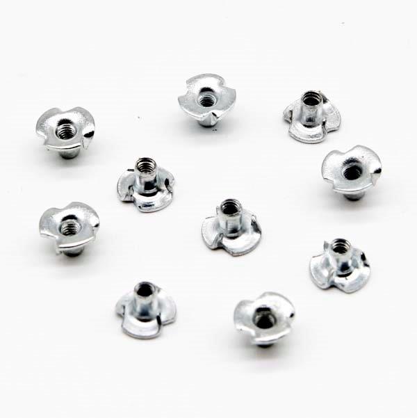Inslagsmutter  M2  10st liten ytterdiam 6.5mm  HI