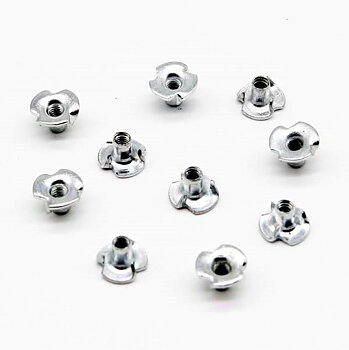 Inslagsmutter  M2  10st liten ytterdiam 6.5mm  HI