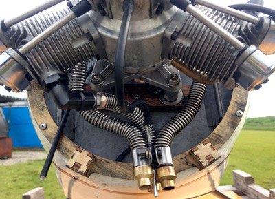 Saito FG 60R3 60cc 4-takts Bensinmotor - 3