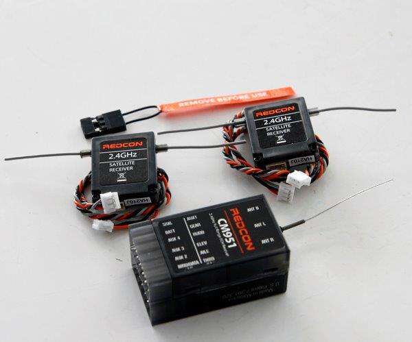 Mottagare 9-Ch DSM2/ DSMX Receiver CM951 JR - 2