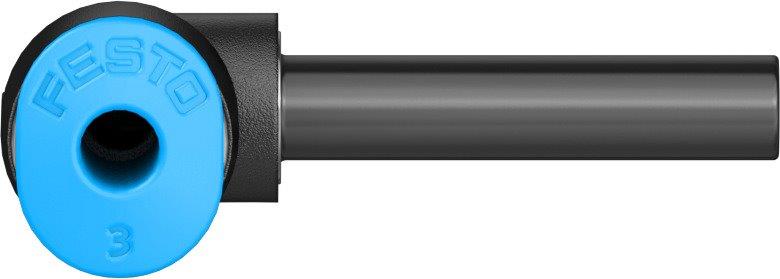 Festo reducering 4 till 3mm 90grader slang till 4mm rör - 4