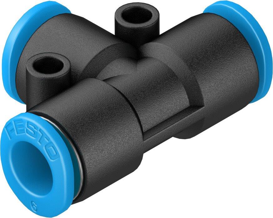 Festo T koppling för 6mm slang - 3