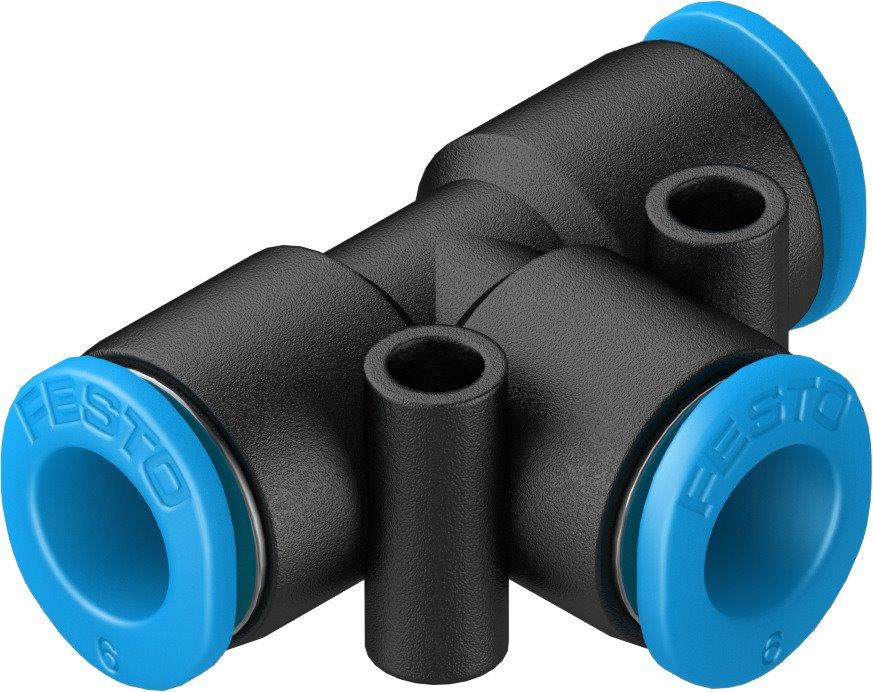 Festo T koppling för 6mm slang - 2