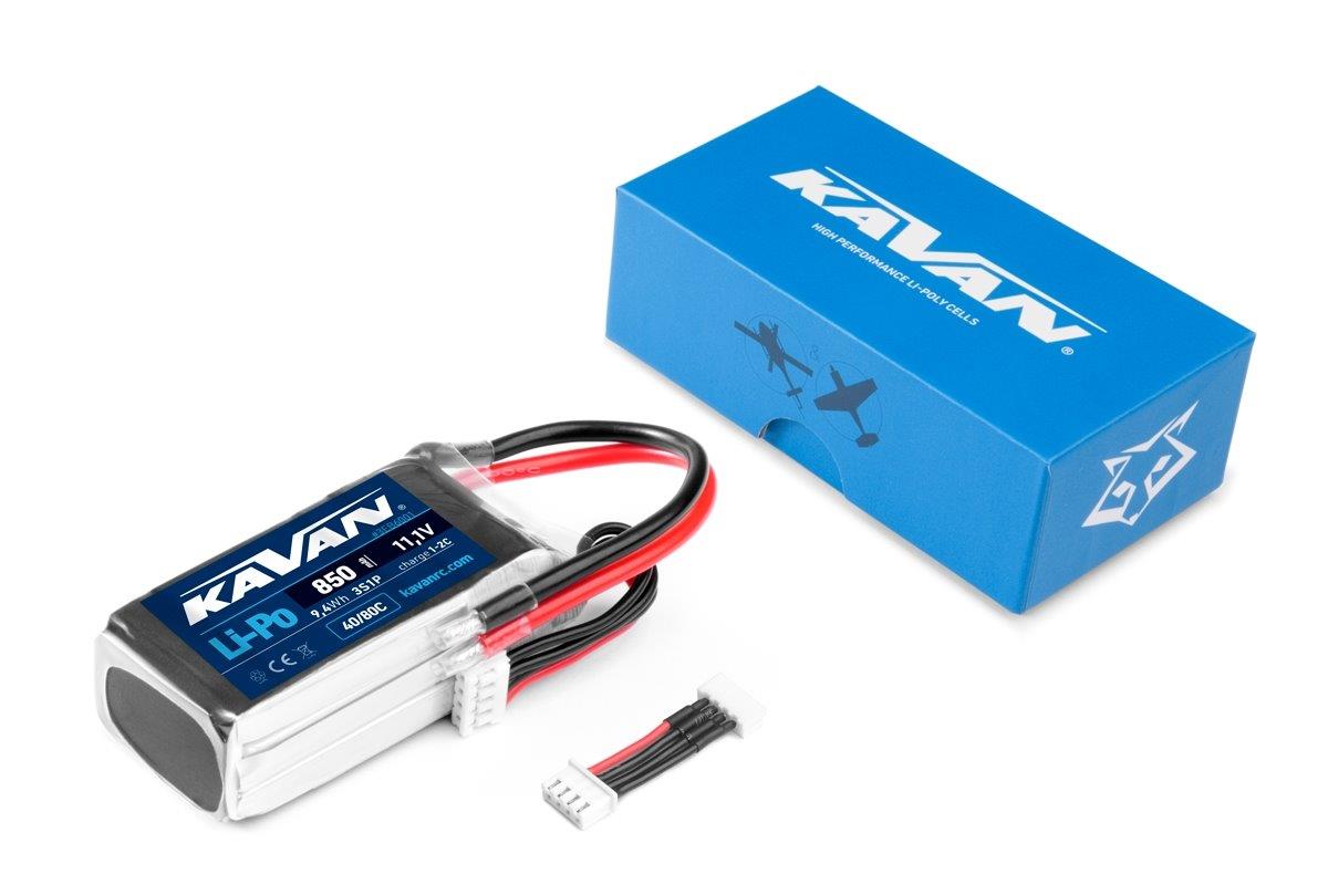 FOXY G3 Li-Pol 850mAh/11.1V 40/80C Air pack - 2