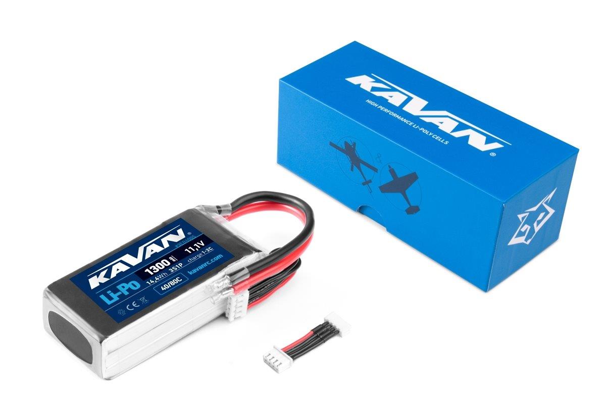 FOXY G3 Li-Pol  1300mAh/11.1V 40/80C Air pack - 8