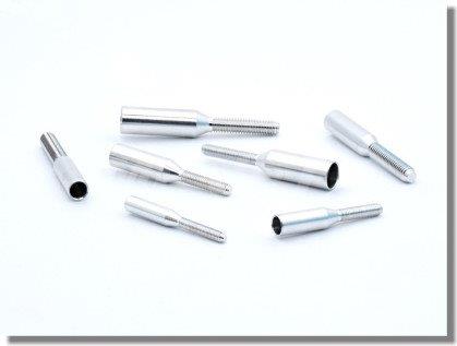 Link ändar för kolfiber stänger diam 5mm med M3 gänga