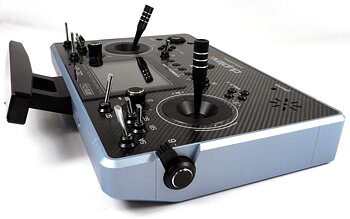 JETI DC-24 EX sändare Carbon line Light Blue Multimode