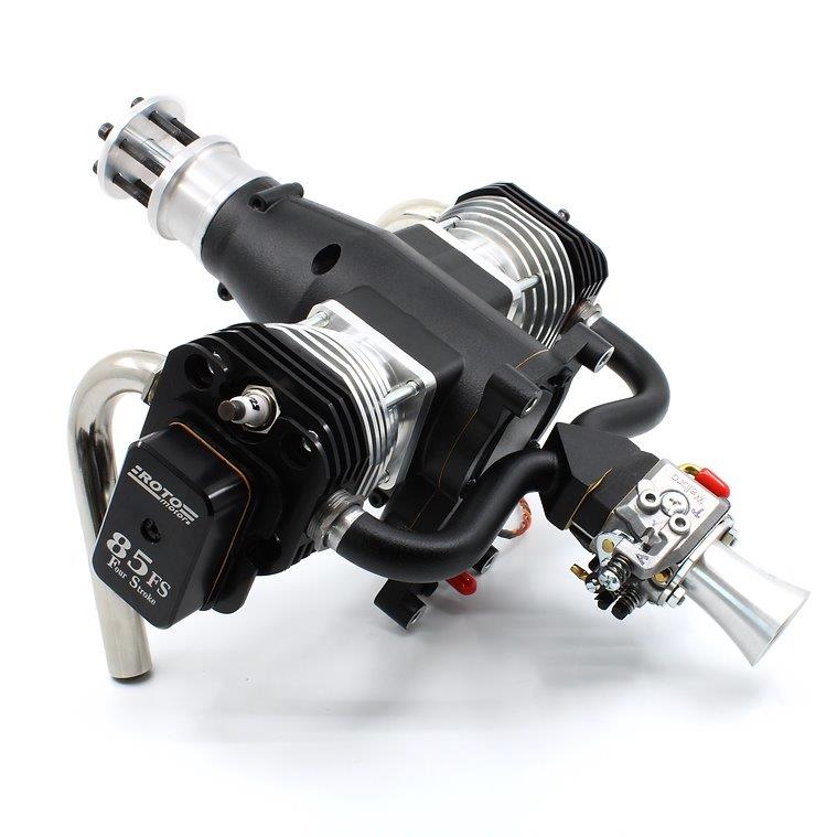 ROTO 85FS 4-t benzinmotor 85ccm - 2