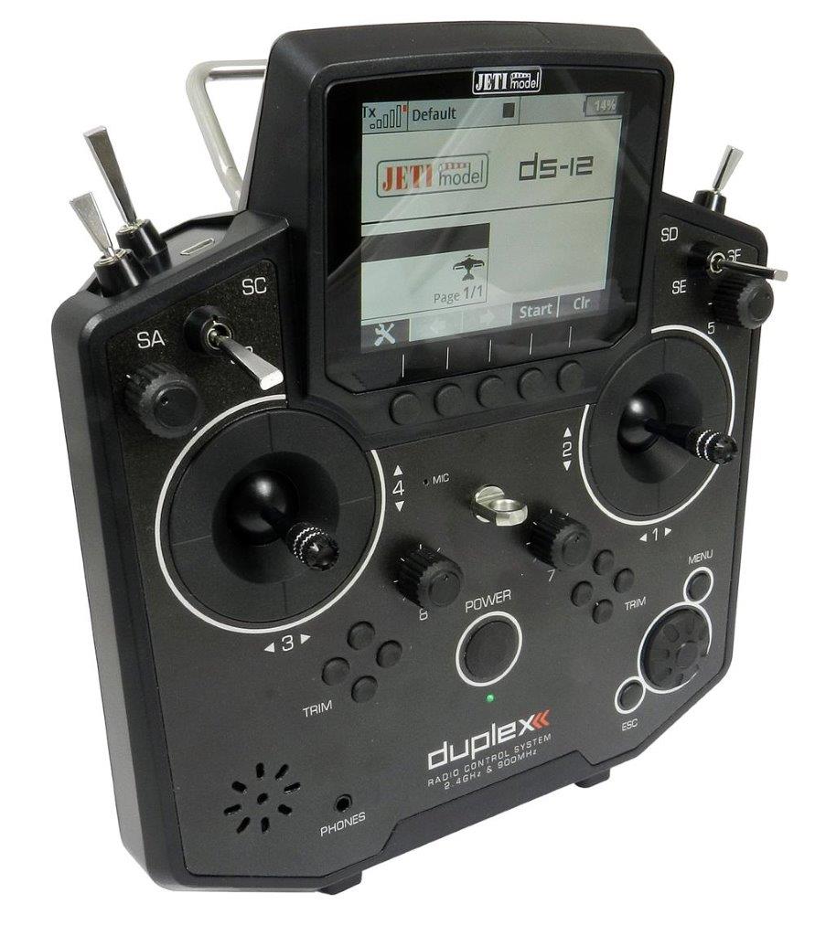 JETI DS-12 sändare SVART - 6