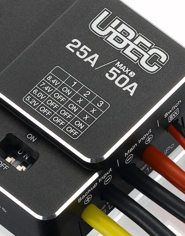 BEC Hobbywing 25A 3-18S High Voltage BEC 25A-HV - 2