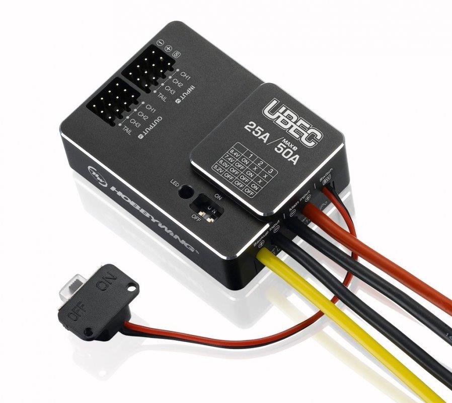BEC Hobbywing 25A 3-18S High Voltage BEC 25A-HV