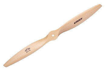 Wooden propeller KAVAN 21x8 2-blade natural