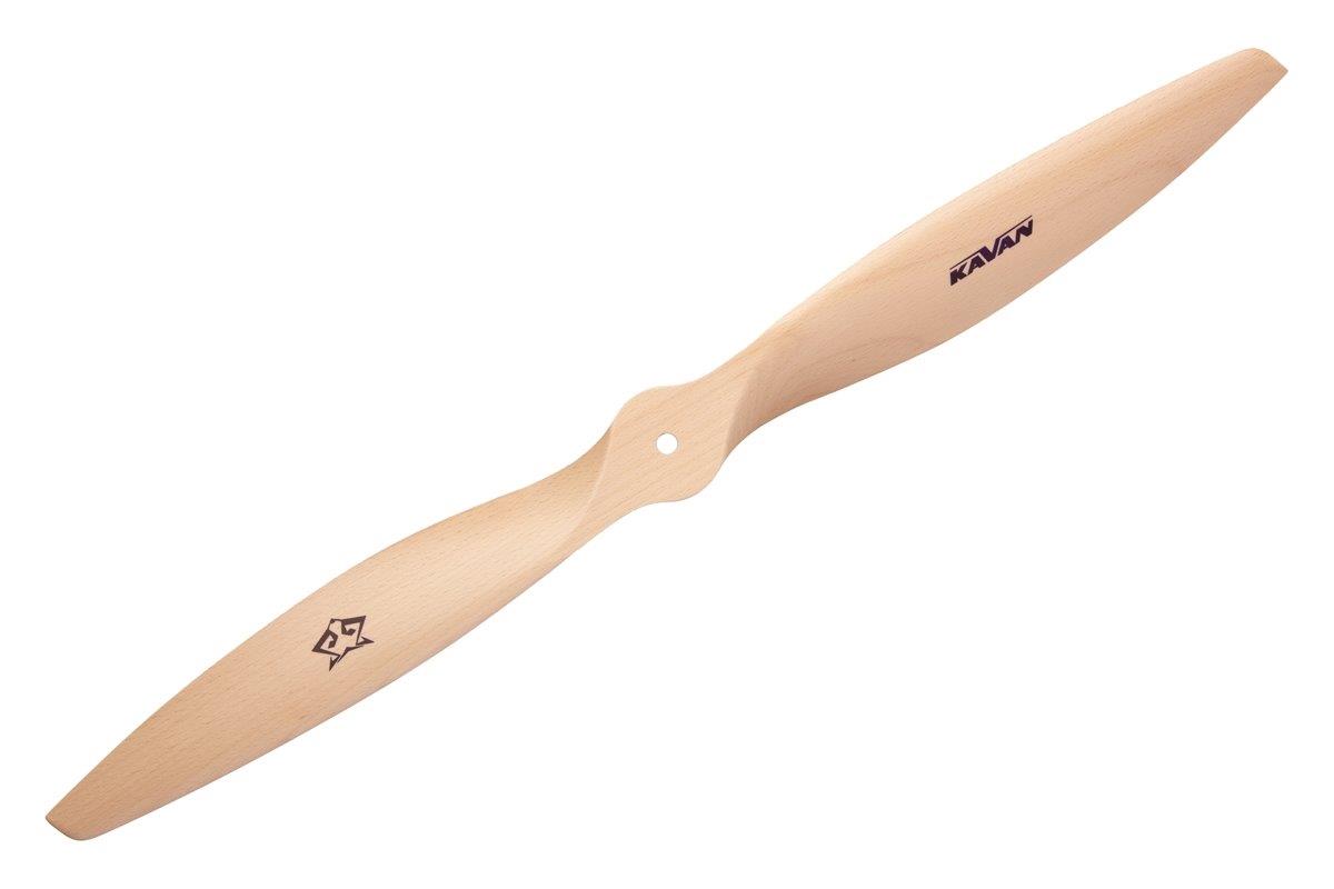Wooden propeller KAVAN 30x8 2-blade natural