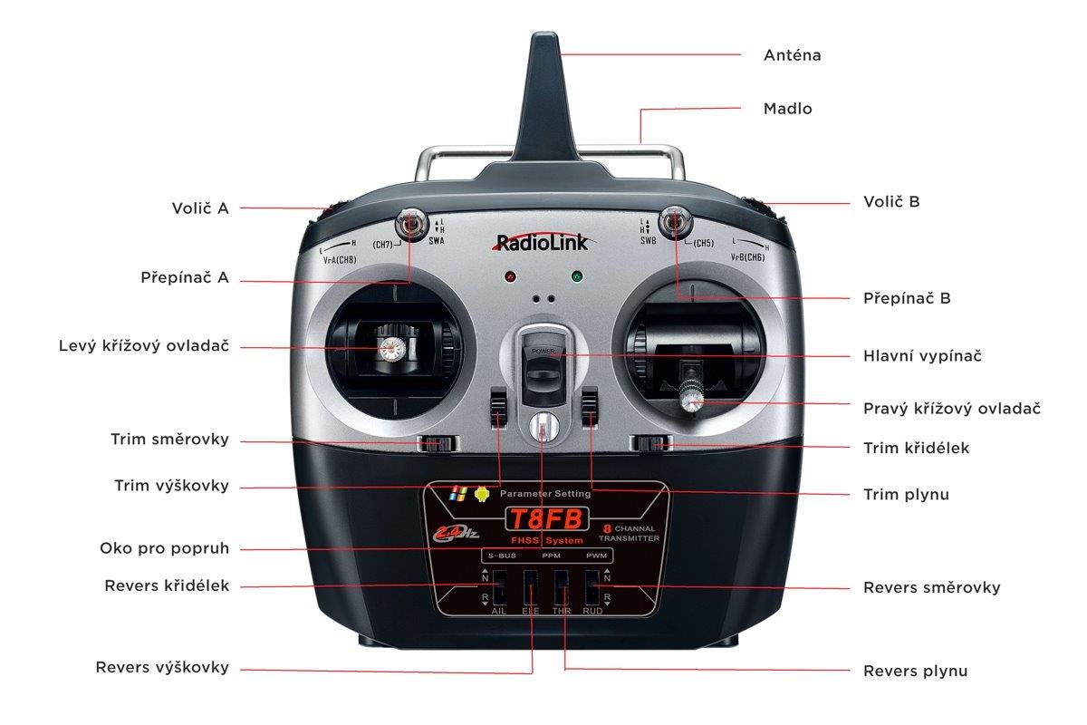 RadioLink T8FB TX + R8EF RXmottagare - 3