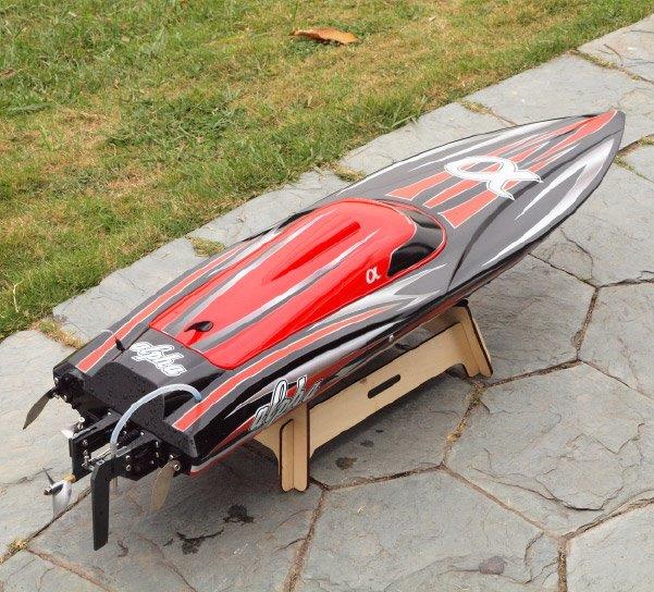 Alpha 1000mm toppar 80km/h på 6s ack - 13