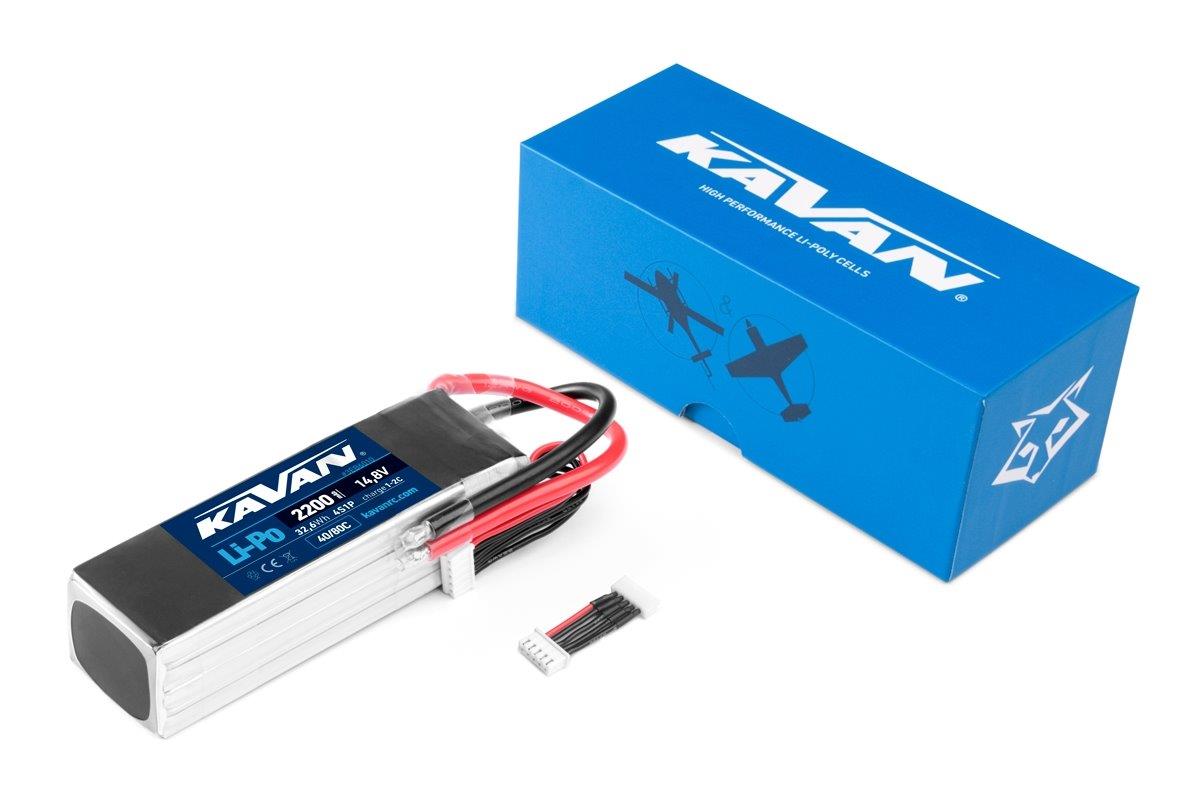 FOXY G2 Li-Pol 2200mAh/14.8V 40/80C Air pack - 2