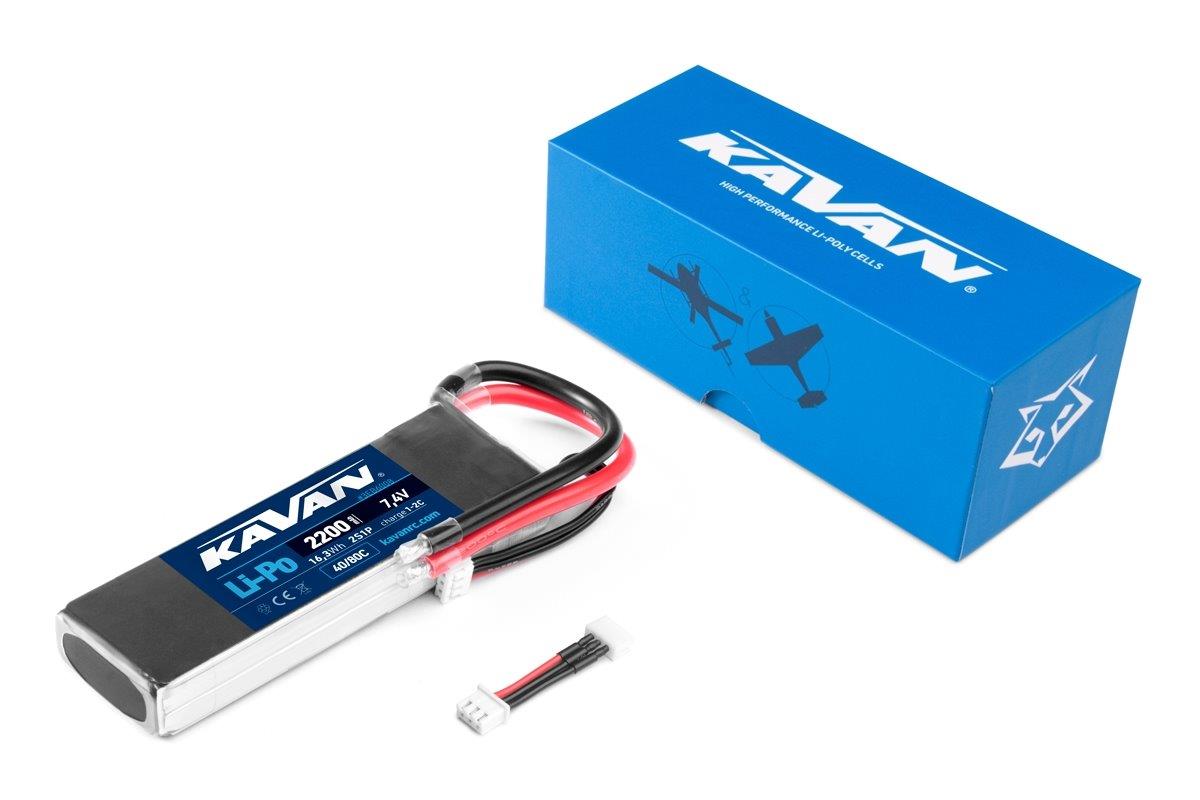 FOXY G3 Li-Pol 2200mAh/7.4V 40/80C Air pack - 2
