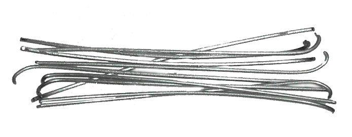 Klämma wire bränsleslang 20st - 2