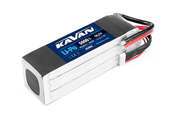 FOXY G3 Li-Pol 5000mAh/18.5V 40/80C Air pack