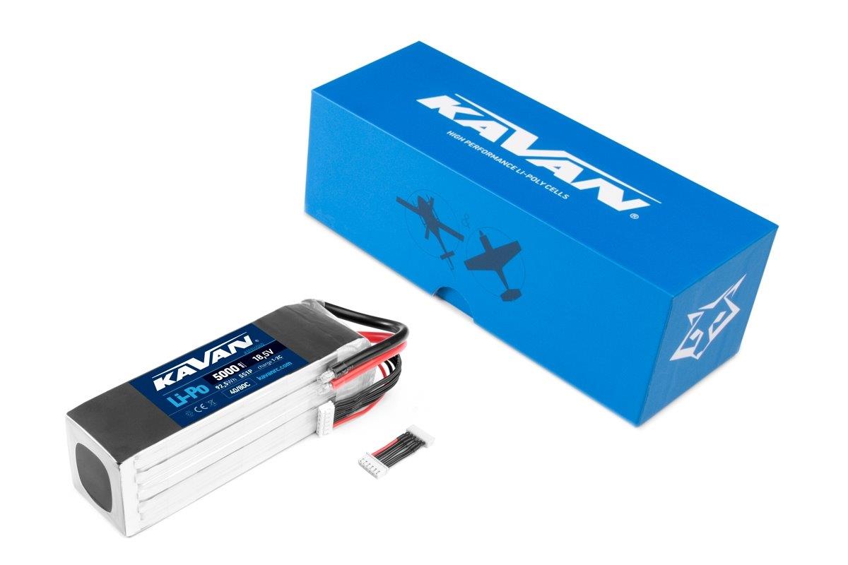 FOXY G3 Li-Pol 5000mAh/18.5V 40/80C Air pack - 2